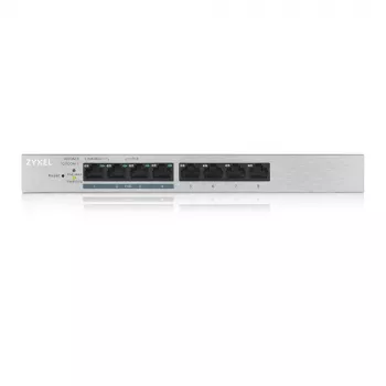 Zyxel GS1200-8HP v2 gestionado Gigabit Ethernet (10/100/1000) Power over Ethernet (PoE) gris