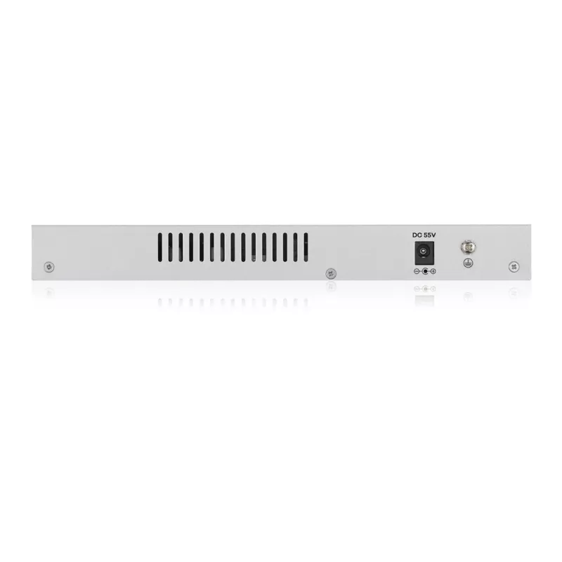 Zyxel GS1200-8HP v2 gestionado Gigabit Ethernet (10/100/1000) Power over Ethernet (PoE) gris