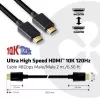 Cable certificado CLUB3D Ultra High Speed HDMI 4K120Hz, 8K60Hz 48 Gbit/s M/M 2 m