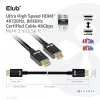 Cable certificado CLUB3D Ultra High Speed HDMI 4K120Hz, 8K60Hz 48 Gbit/s M/M 2 m