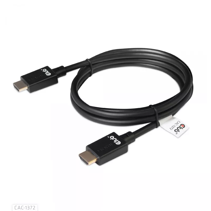 Cable certificado CLUB3D Ultra High Speed HDMI 4K120Hz, 8K60Hz 48 Gbit/s M/M 2 m