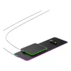 Alfombrilla gaming STEELSERIES QcK Prism Cloth XL — superficie de tela, 900×300 mm, 4 mm de grosor, retroiluminación RGB