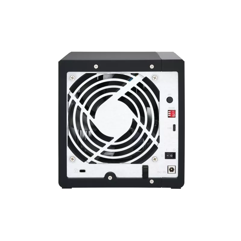 Caja QNAP TR-004 de 4 bahías - 2.5/3.5 pulgadas - Serial ATA II - 0,1,5,10,JBOD - 3.2 Gen 1 (3.1 Gen 1) - USB Type-C