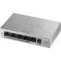 Zyxel GS1005HP Gigabit Ethernet (10/100/1000) no gestionado Power over Ethernet (PoE) Plata