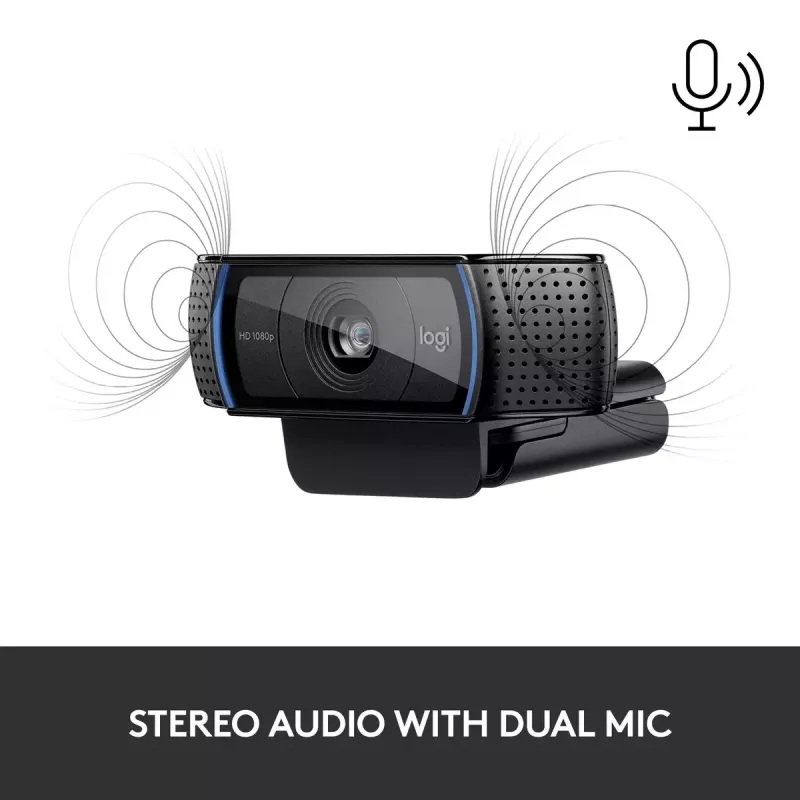 Webcam LOGITECH Hd Pro C920s - USB