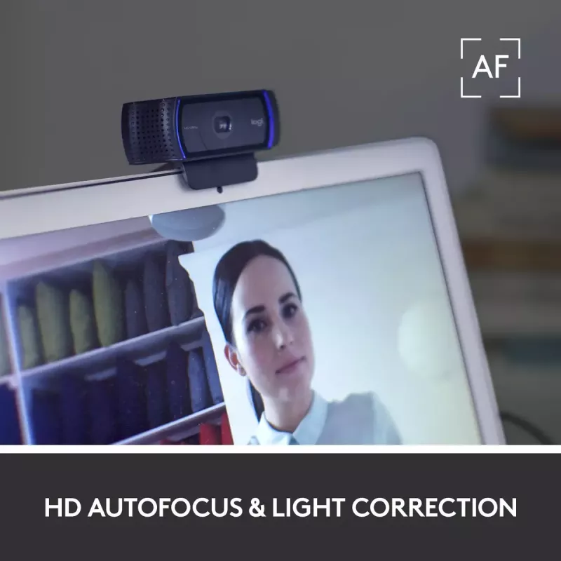 Webcam LOGITECH Hd Pro C920s - USB
