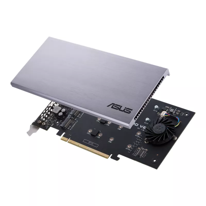 ASUS HYPER M.2 X16 CARD V2 tarjeta de interfaz / adaptador, interna