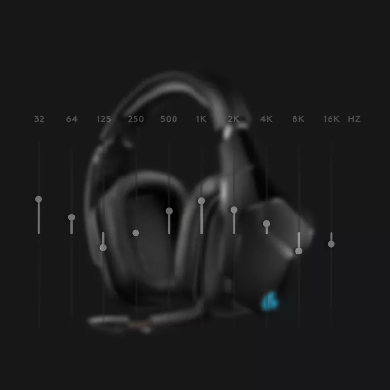 Auriculares gaming LOGITECH G935 Wireless 7.1 Surround Sound Lightsync – 2,4 GHz