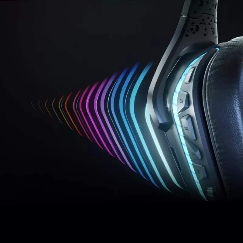 Auriculares gaming LOGITECH G935 Wireless 7.1 Surround Sound Lightsync – 2,4 GHz