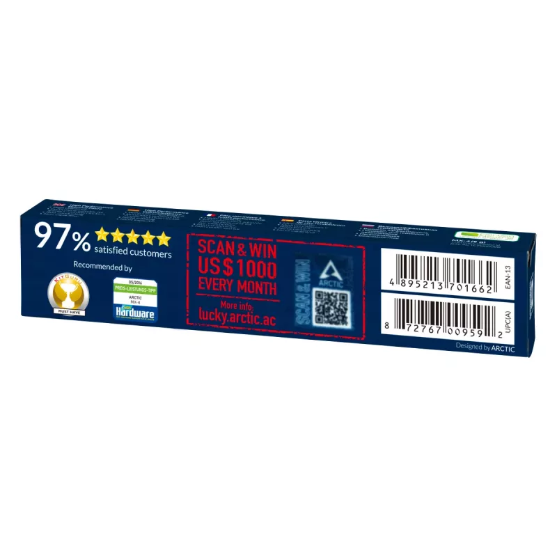 ARCTIC MX-4 (8 g) Edition 2019 – Pasta térmica de alto rendimiento