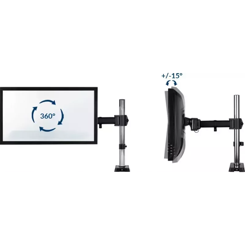 ARCTIC Z1 (Gen 3) - Brazo de monitor para montaje en mesa con hub USB