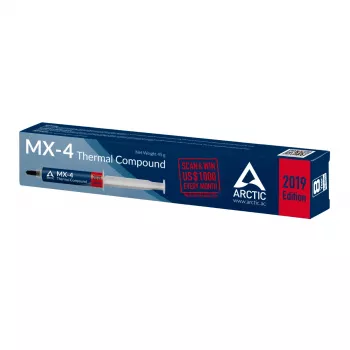 ARCTIC MX-4 (45 g) Edition 2019 – Pasta térmica de alto rendimiento