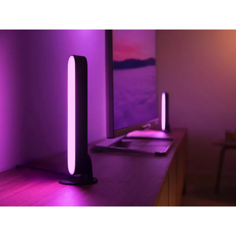 Tiras de luz Philips Hue White and colour ambience Play pack doble