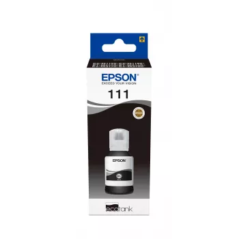 Frasco de tinta negra pigmentada Epson 111 EcoTank
