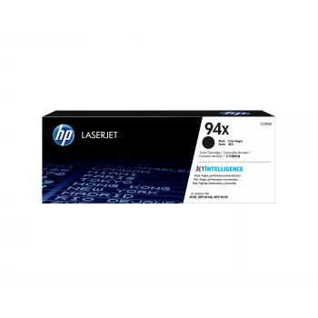 Cartucho de tóner HP 94X High Yield Negro Original LaserJet, 2800 páginas, Negro, 1 unidad