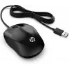Ratón con cable HP 1000, ambidiestro, USB Type-A, 1200 DPI, Negro
