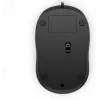 Ratón con cable HP 1000, ambidiestro, USB Type-A, 1200 DPI, Negro