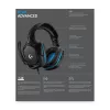 Auriculares gaming LOGITECH G432 - USB / 3.5mm - 7.1 Surround - Azul