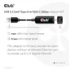 Adaptador CLUB3D USB 3.2 Gen1 Type-A a RJ45 2.5Gbps