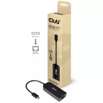 Adaptador CLUB3D USB 3.2 Gen1 Type-C a RJ45 2.5Gbps