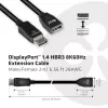 Cable de extensión CLUB3D DisplayPort 1.4 HBR3 8K60Hz M/H 2m