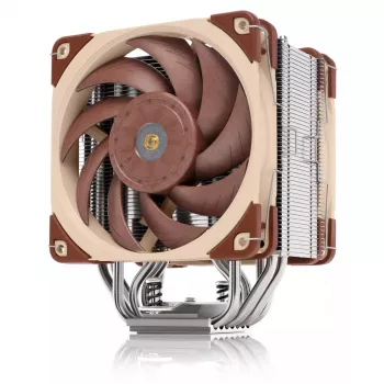 Disipador de CPU Noctua NH-U12A 120 mm, doble ventilador, base de cobre, disipador de aluminio, PWM, para varios zócalos Intel/AMD