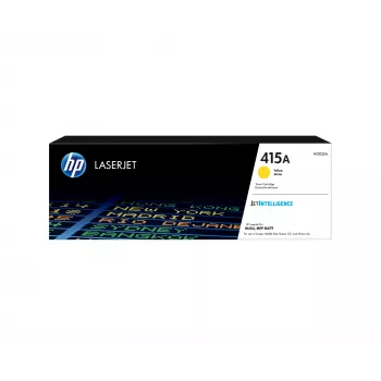 Cartucho de tóner HP 415A Amarillo Original LaserJet, 2100 páginas, Amarillo, 1 ud.