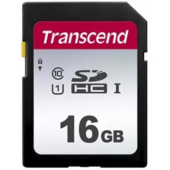 Memoria flash Transcend 16 GB SDHC Class 10 TS16GSDC300S