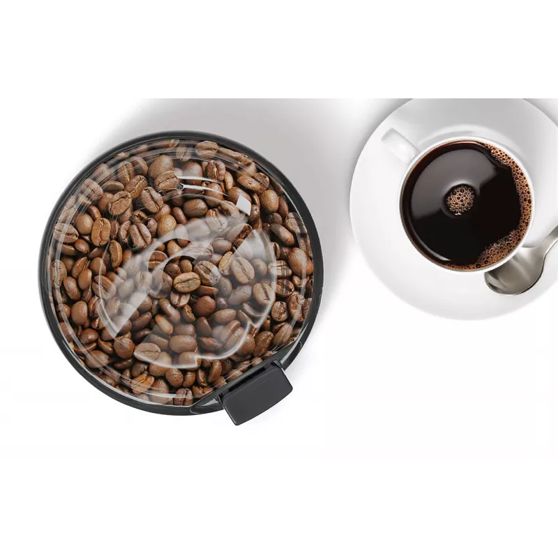 Molino de café de cuchillas Bosch TSM6A011W, 180 W, 75 g de capacidad, blanco