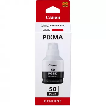 Canon GI-50 PGBK, Alta capacidad, botella de tinta, Negro