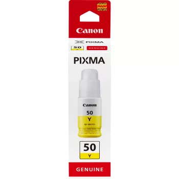 Canon GI-50 Y, alta capacidad, botella de tinta, Amarillo