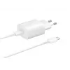 Samsung EP-TA800 Cargador rápido de móvil blanco para interiores