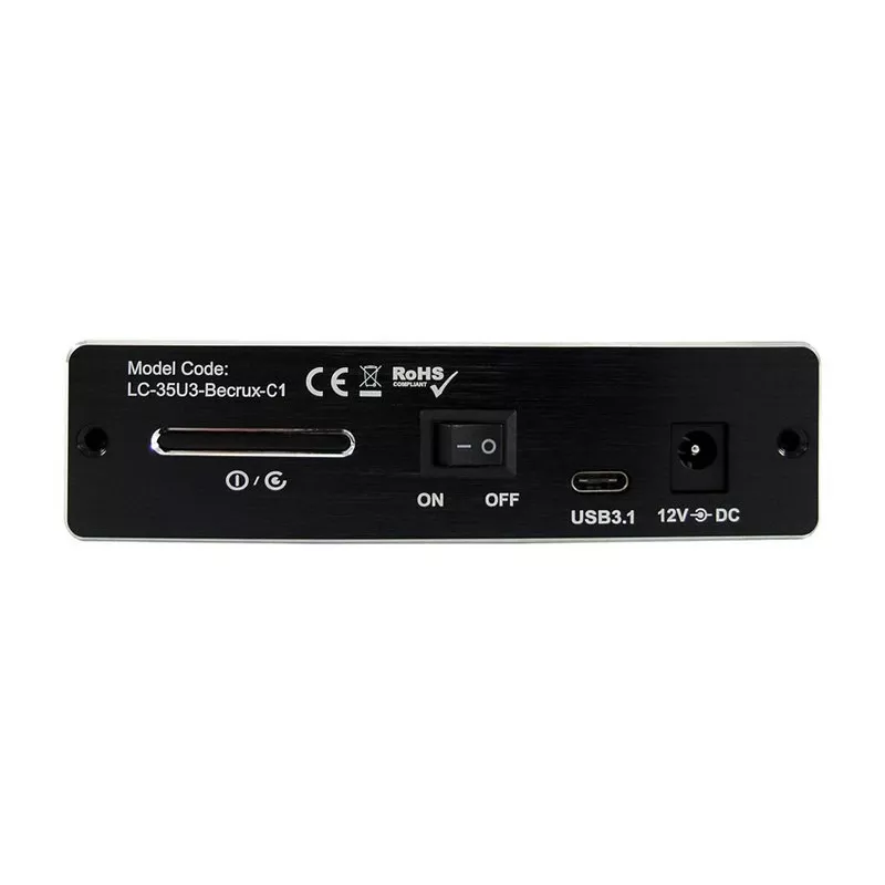 Carcasa para HDD LC-Leistung LC-35U3-Becrux-C1 negra 3,5 pulgadas