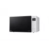 Microondas solo LG MS 23 NECBW negro, blanco sobre la encimera 23 L 1000 W