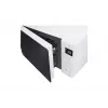 Microondas solo LG MS 23 NECBW negro, blanco sobre la encimera 23 L 1000 W