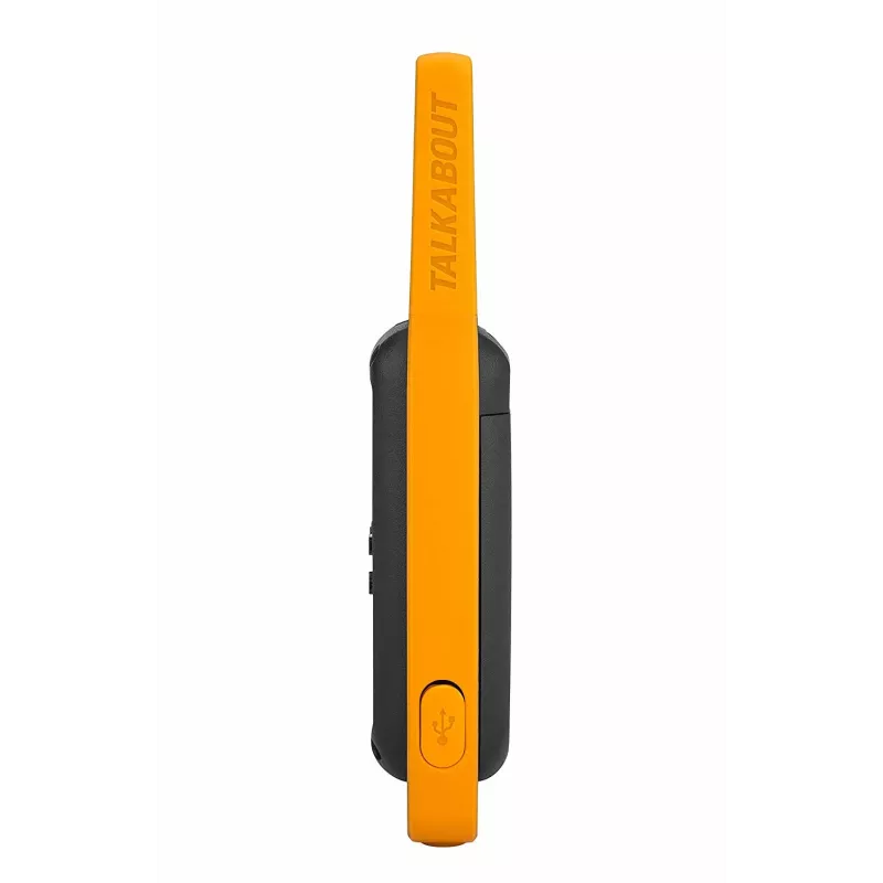 Walkie-talkie Motorola Talkabout T82 Extreme Quad Pack — 4× emisoras PMR, 16 canales, IPX4, 500 mW, NiMH recargable, Micro-USB