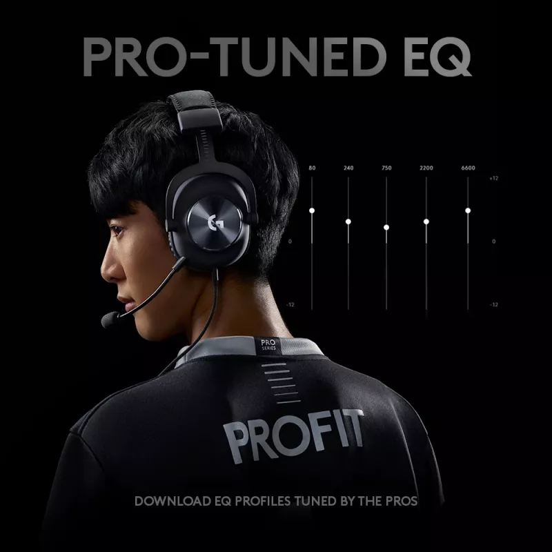 LOGITECH G Pro X auriculares gaming - 3,5 mm - negro