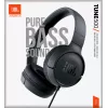 JBL Tune 500 NEGRO, Con cable, 20 - 20000 Hz, Llamadas/Música, 148 g, Auricular, Negro