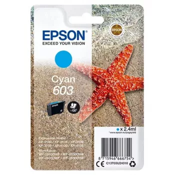 Epson C13T03U24010 Cartucho de tinta 1 ud. Original Rendimiento estándar Cian