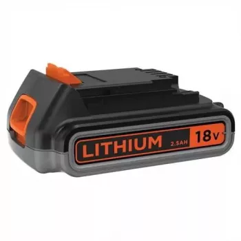Batería Black & Decker BL2518 18 V Li-Ion 2,5 Ah, 1 ud., negro