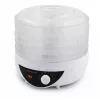 Deshidratador de alimentos ESPERANZA EKD002 – 5 bandejas, 250 W, termostato regulable, temperatura máxima 75 °C, blanco translúcido