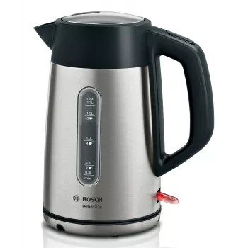 Hervidor Bosch TWK4P440 1,7 L 2400 W negro, acero inoxidable