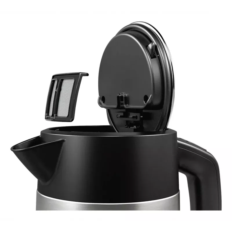 Hervidor Bosch TWK4P440 1,7 L 2400 W negro, acero inoxidable