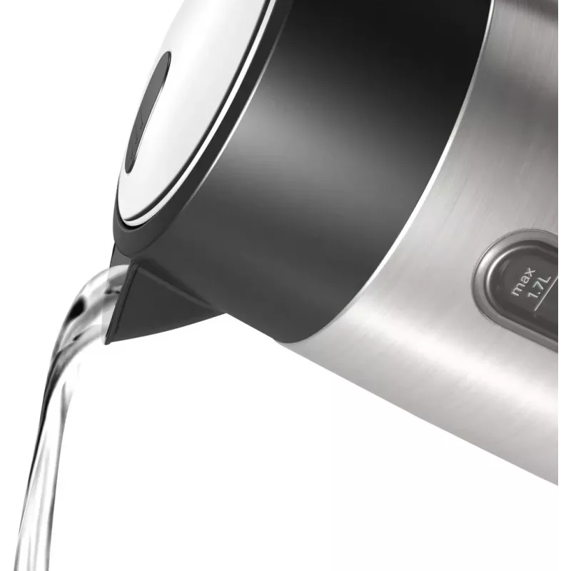 Hervidor Bosch TWK4P440 1,7 L 2400 W negro, acero inoxidable