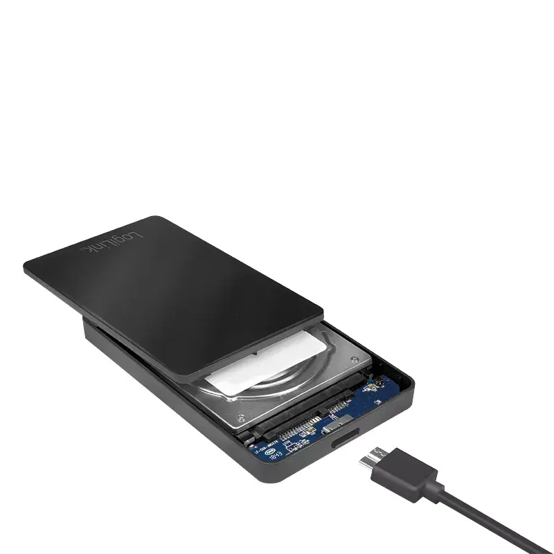 Carcasa para HDD/SSD LogiLink UA0339 negra 2,5 inch