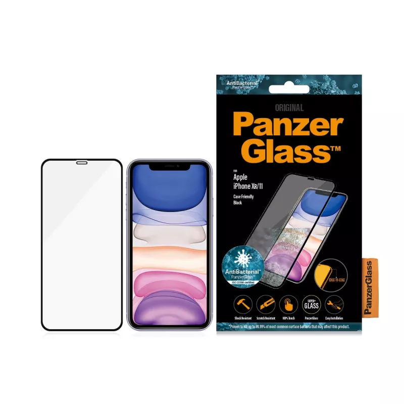 Protector de pantalla PanzerGlass Apple iPhone 11 XR Edge-to-Edge