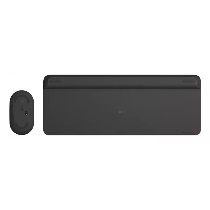 LOGITECH Slim Wireless Keyboard And Mouse Combo Mk470 - Graphite Qwerty Dansk/ Norsk/ Svenska