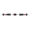 Goobay 79566 acoplador RJ45 para exteriores, CAT 6 STP, IP68, 2x RJ45 hembra, 12 cm, negro