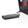Lenovo GX90T77924 estación de acoplamiento — hub USB-C con HDMI 1.4, 2×USB-A 3.2 Gen1, USB‑2.0, lector de tarjetas microSD, gris