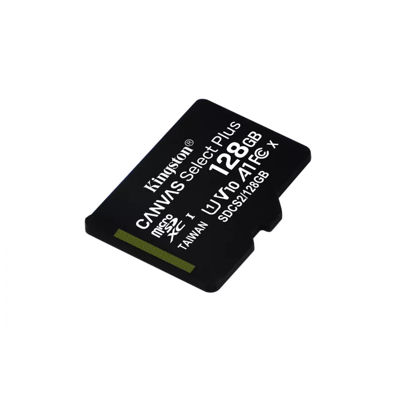 Memoria flash Kingston Technology 128GB microSDXC UHS-I Canvas Select Plus 100R A1 C10